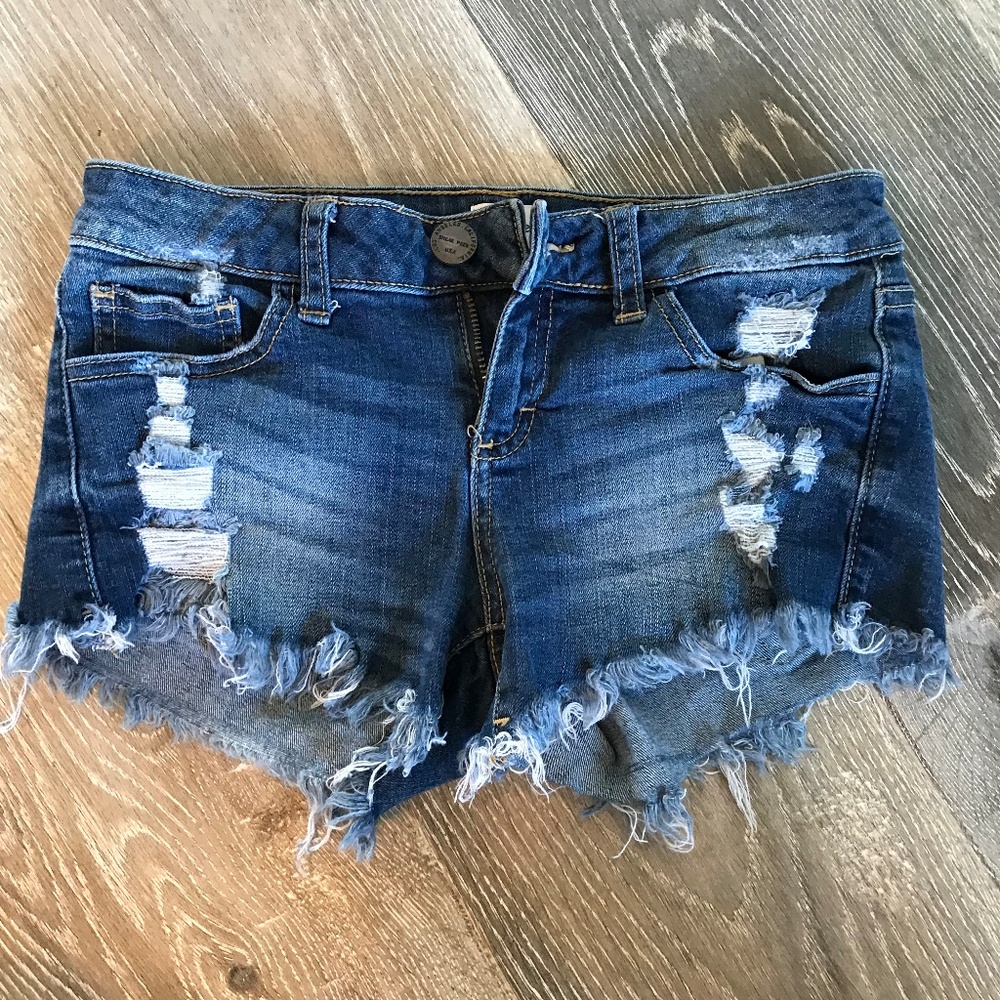 Denim Short Shorts